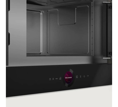 Встраиваемые микроволновые печи BOSCH 900Вт, 5 режимов, инвертер, 21 л, черный, петли справа