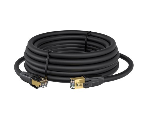 GCR Патч-корд PROF прямой 20.0m, FTP медь кат.6, позолоч. контакты и коннектор, 25 AWG, Deluxe ethernet high speed 10 Гбит/с, RJ45, T568B, GCR-52573 GCR Патч-корд PROF прямой 20.0m, FTP медь кат.6, позолоч. контакты и коннектор, 25 AWG, Deluxe ethernet high speed 10 Гбит/с, RJ45, T568B, GCR-52573