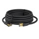 GCR Патч-корд PROF прямой 20.0m, FTP медь кат.6, позолоч. контакты и коннектор, 25 AWG, Deluxe ethernet high speed 10 Гбит/с, RJ45, T568B, GCR-52573