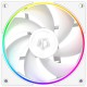Кулер для корпуса/ Case Cooler ID-COOLING AF-127-ARGB-W (120x120x27mm, 4-pin PWM, ARGB, 78CFM, 29.9dBA, 2000RPM, White)