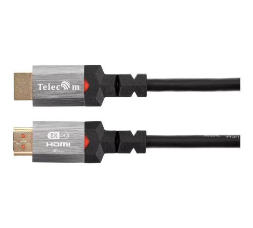Кабель/ Кабель HDMI 19M/M,ver. 2.1, 8K@60 Hz 2m метал разъемы, Telecom <TCG365-2M>