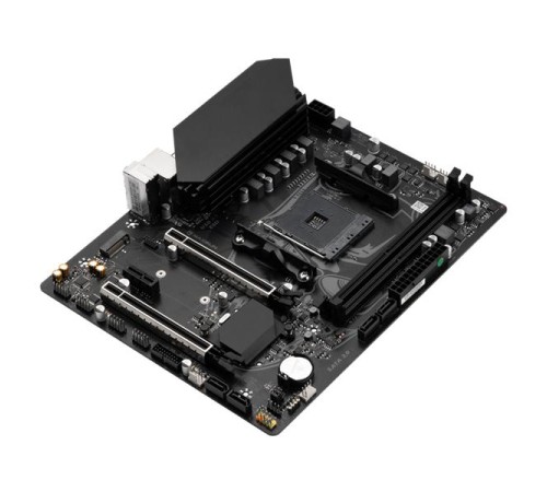 Материнская плата MAXSUN MS-Terminator B550M, AM4, B550, 2*DDR4, 4*SATA 3.0, M.2, 2*USB 3.2, 4*USB 2.0, 1*PCIE 16, 1*PCIE 4, 1*PCIE 1, HDMI+VGA, mATX