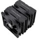 Кулер для процессора/ CPU Cooler Thermalright Peerless Assassin 120 Black (4-pin PWM, 157mm, Ni/Cu, 6x6mm, 2x120mm, 66.17CFM, 25.6dBA, 1550RPM, S: 2011, -3, 2066, 1200, 1700, 1851, 115x, AM4, AM5, black)