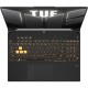 Ноутбук/ ASUS TUF F16 FX607VU-RL061 16"(1920x1200 (матовый, 144Hz) IPS)/Intel Core 5 210H(2.2Ghz)/16384Mb/512PCISSDGb/noDVD/Ext:nVidia GeForce RTX4050(6144Mb)/Cam/BT/WiFi/56WHr/war 1y/2.2kg/Mecha Gray/DOS