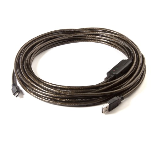 Greenconnect Кабель активный USB 2.0 10.0m Premium GCR-UM2M5P1-BD2S-10.0m, AM / mini 5P, 28/24 AWG экран, армированный, морозостойкий, с усилителем и разъёмом для доп.питания, черно-прозрачный Greenconnect Кабель активный USB 2.0 10.0m Premium GCR-UM2M5P1-BD2S-10.0m, AM / mini 5P, 28/24 AWG экран, армированный, морозостойкий, с усилителем и разъёмом для доп.питания, черно-прозрачный