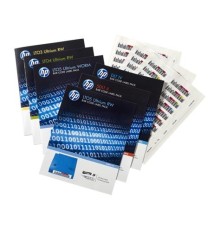 Набор наклеек HPE Ultrium6  6,25Tb  bar code label pack (100 data + 10 cleaning) for C7976A (for libraries & autoloaders)