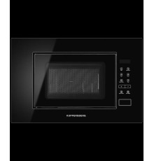 Встраиваемая микроволновая печь Kuppersberg/ Встраиваемая микроволновая печь Kuppersberg, объем 20 л, мощность 700 Вт, поворотный стол, High-Tech, 9 автоматических программ, гриль, сенсорное управление, цвет черный