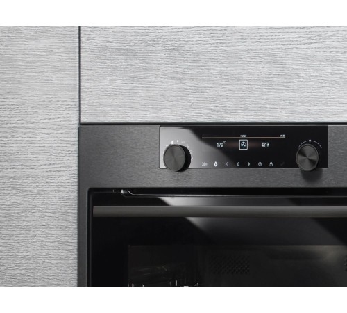 Встраиваемые электрические духовки ASKO/ Арт. 736349 ; 59.7 х 59.7 х 56.8, серия Craft, электрическая, встраиваемый, очитка Aqua Clean, 73 л, A+, 87 автоматических программ, 11 режимов, сенсорные и поворотные элементы управления, цветной дисплей, телескоп