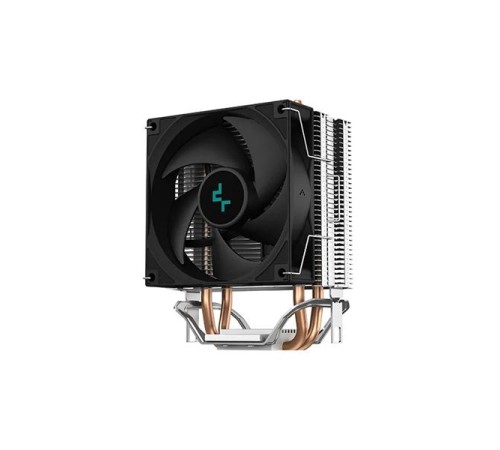 Кулер для процессора DEEPCOOL AG200 LGA1700/1200/115X/AM5/AM4 (36шт/кор, TDP 100W, PWM, Fan 92mm, 2 тепл.трубки прямого контакта) RET (R-AG200-BKNNMN-G)