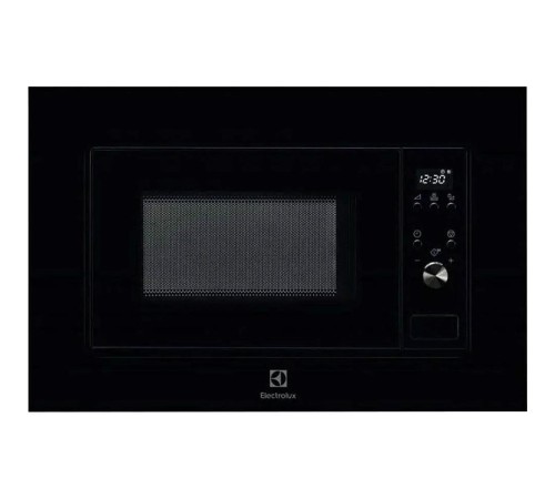 Встраиваемая микроволновая печь ELECTROLUX/ Встраиваемая микроволновая печь, объем 20 л., высота 380 мм, цвет черный