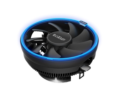 Кулер для процессора/ CPU Cooler PCCooler E126M B (92W, 4-pin PWM, 70mm, Al/Cu, -mm, Blue LED, 1x120mm, 56CFM, 26.5dBA, 1800RPM, S: 1700/1200/115X, AM5/AM4, black) Кулер для процессора/ CPU Cooler PCCooler E126M B (92W, 4-pin PWM, 70mm, Al/Cu, -mm, Blue LED, 1x120mm, 56CFM, 26.5dBA, 1800RPM, S: 1700/1200/115X, AM5/AM4, black)
