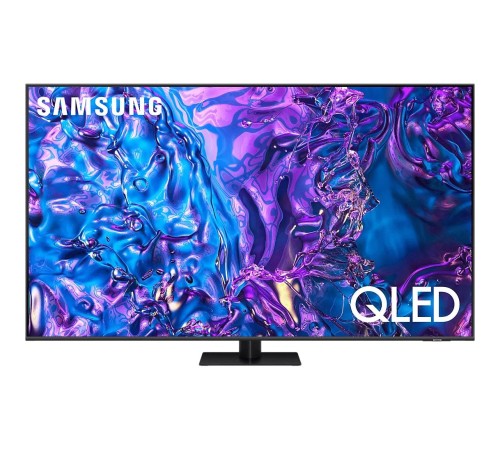 Телевизор ЖК 65'' Samsung/ 65", QLED, Ultra HD, Tizen Smart TV, 120 Hz, HDR10+, Wi-Fi, Voice, DVB-T2/C/S2, Bluetooth, CI+(1.4), FreeSync Premium, 20W, OTS Lite, 3HDMI, 2USB, Titan Gray 2024 Телевизор ЖК 65'' Samsung/ 65", QLED, Ultra HD, Tizen Smart TV, 120 Hz, HDR10+, Wi-Fi, Voice, DVB-T2/C/S2, Bluetooth, CI+(1.4), FreeSync Premium, 20W, OTS Lite, 3HDMI, 2USB, Titan Gray 2024