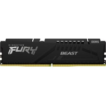 Память оперативная/ Kingston 32GB 5200MT/s DDR5 CL36 DIMM FURY Beast Black EXPO