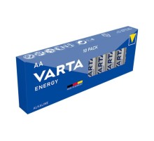 Батарейка AA/ Батарейка Varta ENERGY LR6 AA BOX10 Alkaline 1.5V (4106) (10/400) (10 шт.)