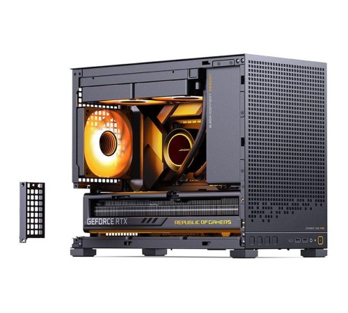 Корпус без блока питания/ Case JONSBO D32 PRO, Mini-Tower, TG, no fan, 2xUSB-A 3.2 + 1xUSB-C 3.2, mATX, mDTX, mITX Black Корпус без блока питания/ Case JONSBO D32 PRO, Mini-Tower, TG, no fan, 2xUSB-A 3.2 + 1xUSB-C 3.2, mATX, mDTX, mITX Black