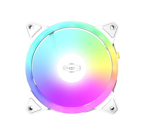 Кулер для корпуса/ Case Cooler PCCooler F3 T120 ARGB WH (120x120x25mm, 4-pin PWM, ARGB, 46CFM, 21.6dBA, 1800RPM, White) Кулер для корпуса/ Case Cooler PCCooler F3 T120 ARGB WH (120x120x25mm, 4-pin PWM, ARGB, 46CFM, 21.6dBA, 1800RPM, White)