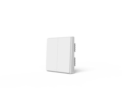 Выключатель настенный (две клавиши) Aqara Wall Switch (No Neutral, Double Rocker) Выключатель настенный (две клавиши) Aqara Wall Switch (No Neutral, Double Rocker)