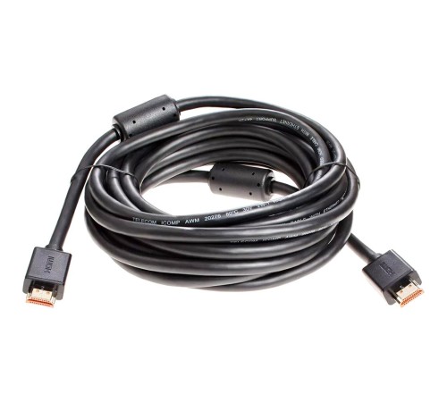 Кабель/ Кабель HDMI-19M --- HDMI-19M ver 2.0+3D/Ethernet ,5m, 2 фильтраTelecom <TCG215F-5M>