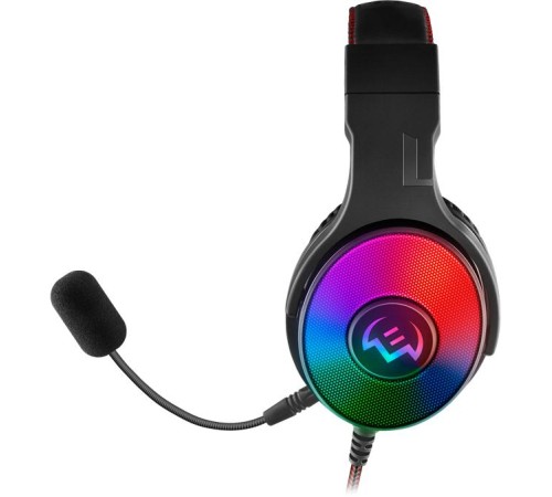 Игровые наушники с микрофоном SVEN AP-U1001MV, черный (USB, LED) Игровые наушники с микрофоном SVEN AP-U1001MV, черный (USB, LED)