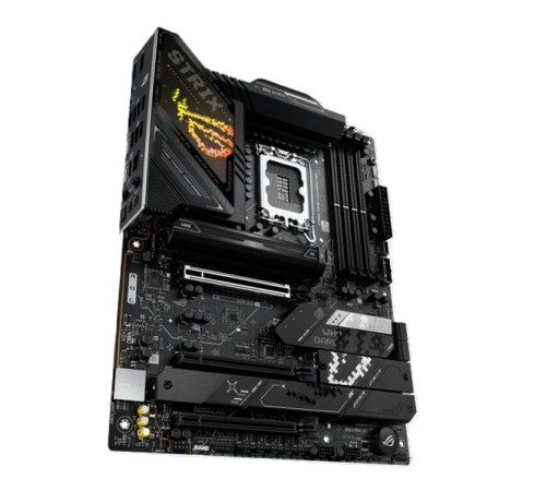 Материнская плата ASUS ROG STRIX Z890-H GAMING WIFI, LGA1851, Z890, 4*DDR5, 4*SATA, 5*M.2, 8*USB 3.2, 2*Type-C, 3*PCIx16, HDMI+DP, ATX; 90MB1K20-M0EAY0