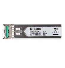 Трансивер/ DIS-S380ZX Industrial SFP Transceiver, 1000Base-ZX, Duplex LC, 1550nm, Single-mode, 80KM, - 40° to 85°C