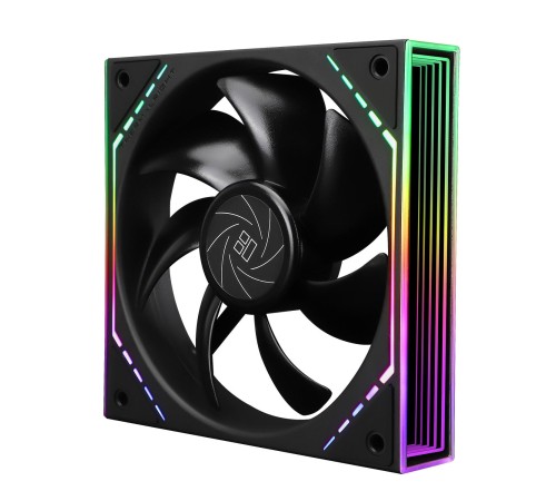 Кулер для корпуса/ Case Cooler Thermalright TL-M12 (120x124x25mm, 4-pin PWM, ARGB, 47.6CFM, 23.2dBA, 1500RPM, Black) Кулер для корпуса/ Case Cooler Thermalright TL-M12 (120x124x25mm, 4-pin PWM, ARGB, 47.6CFM, 23.2dBA, 1500RPM, Black)
