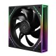 Кулер для корпуса/ Case Cooler Thermalright TL-M12 (120x124x25mm, 4-pin PWM, ARGB, 47.6CFM, 23.2dBA, 1500RPM, Black)
