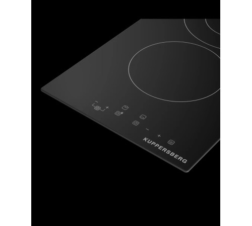 Варочная панель Kuppersberg/ Варочная панель Kuppersberg, Hi-Light, High-Tech, 30 см, 2 конфорки, 9 уровней мощности, таймер, автоматическое отключение, индикация остаточного тепла, сенсорное управление, цвет черный Варочная панель Kuppersberg/ Варочная панель Kuppersberg, Hi-Light, High-Tech, 30 см, 2 конфорки, 9 уровней мощности, таймер, автоматическое отключение, индикация остаточного тепла, сенсорное управление, цвет черный