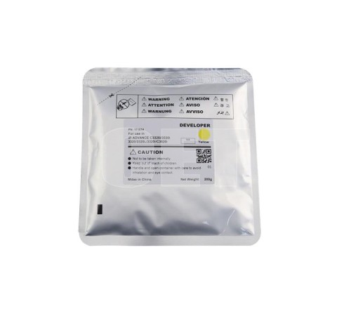 -/ Девелопер для CANON C3320/3325i/3330/3525i/3530i Yellow, 200г (CET) Для использования в блоках проявки FM1-B264.