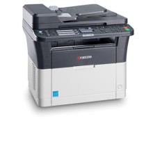 МФУ Kyocera FS-1025MFP, P/C/S, ч/б лазерный, A4, 25 стр/мин, 1800x600 dpi, 64 Мб, USB 2.0, Network, лоток 250 л., Duplex, автопод., старт.тонер 1000 стр.