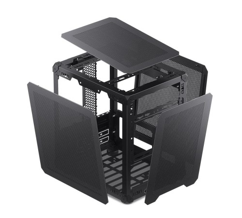 Корпус без блока питания/ Case JONSBO C6, Mini-Tower, no fan, 1xUSB-A 3.0 + 1xUSB-C 3.1, mATX, mITX Black Корпус без блока питания/ Case JONSBO C6, Mini-Tower, no fan, 1xUSB-A 3.0 + 1xUSB-C 3.1, mATX, mITX Black