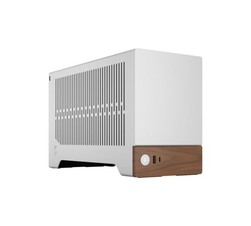 Корпус без блока питания/ Case Fractal Design Terra, Mini-Tower, no fans, 1xUSB-A 3.0 + 1xUSB 3.2 Type-C, SFX PSU Support, mITX Silver