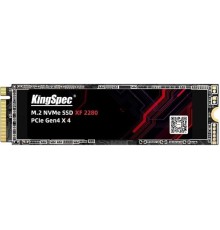 Твердотельный накопитель KingSpec SSD 256GB M.2 2280 PCIe 4.0 x4 NVMe R4900/W2800MB/s 3D TLC MTBF 1M 125TBW
