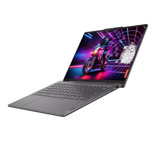 Ноутбук/ Lenovo Yoga 7 2-in-1 14AHP9 14"(1920x1200 IPS)/Touch/AMD Ryzen 7 8840HS(3.3Ghz)/16384Mb/1024PCISSDGb/noDVD/Int:AMD Radeon 780M/Cam/BT/WiFi/71WHr/war 1y/1.49kg/storm grey/Win11Home + 65W, Pen, RU kbd Ноутбук/ Lenovo Yoga 7 2-in-1 14AHP9 14"(1920x1200 IPS)/Touch/AMD Ryzen 7 8840HS(3.3Ghz)/16384Mb/1024PCISSDGb/noDVD/Int:AMD Radeon 780M/Cam/BT/WiFi/71WHr/war 1y/1.49kg/storm grey/Win11Home + 65W, Pen, RU kbd