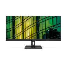 Монитор LCD 34'' 21:9 3440x1440(UWQHD) VA, 100 Hz, 300 cd/m2, 3000:1, 50М:1, 4ms, 2xHDMI, DP, Tilt, Black (Вскрытая упаковка)