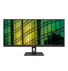 Монитор LCD 34'' 21:9 3440x1440(UWQHD) VA, 100 Hz, 300 cd/m2, 3000:1, 50М:1, 4ms, 2xHDMI, DP, Tilt, Black (Вскрытая упаковка)