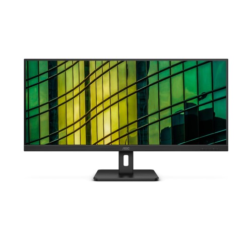 Монитор LCD 34'' 21:9 3440x1440(UWQHD) VA, 100 Hz, 300 cd/m2, 3000:1, 50М:1, 4ms, 2xHDMI, DP, Tilt, Black (Вскрытая упаковка)