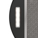 Вытяжка Franke/ Best, Цилиндрическая островная вытяжка REEF 35 BK, 35 см, 750 м3/ч, электронное управление, LED освещение, 66 дБ, Угольный фильтр Ф-10 (опция), цвет черный
