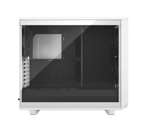 Корпус ПК без блока питания/ Case Fractal Design Meshify 2 TG Clear Tint, Midi-Tower, 3x140mm, 2xUSB-A 3.2 + 1xUSB 3.2 Type-C E-ATX, ATX, mATX, mITX White