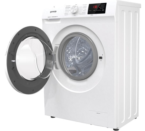 Стиральные машины GORENJE/ Узкая стиральная машина, 85x59.5x46, фронтальная загрузка, 7 кг, 1200 об/мин, цифровой дисплей, 15 программ, A-30%, белая Стиральные машины GORENJE/ Узкая стиральная машина, 85x59.5x46, фронтальная загрузка, 7 кг, 1200 об/мин, цифровой дисплей, 15 программ, A-30%, белая