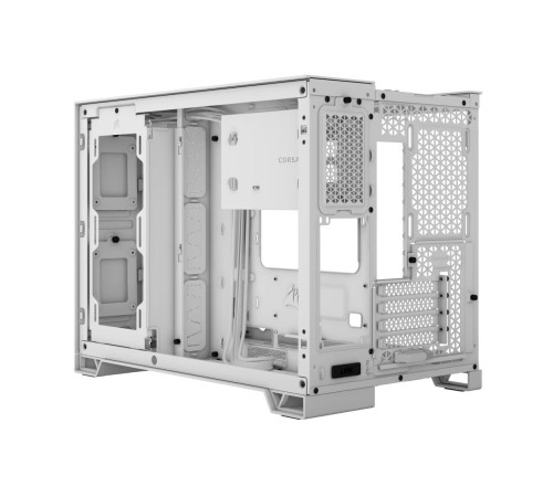 Корпус без блока питания/ Case Corsair 2500D Airflow, Midi-Tower, TG, no fan, 2xUSB-A 3.2, 1xUSB 3.2 Type-C, mATX, mITX Black