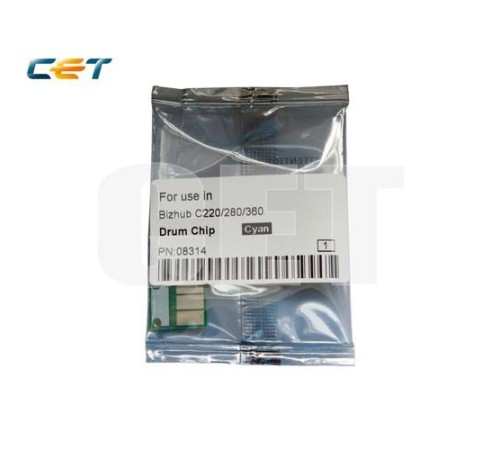 -/ Чип драм-юнита для KONICA MINOLTA Bizhub C220/C280/C360 (CET) CMY, (WW), 90000 стр., CET8314