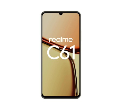 СМАРТФОН REALME RMX3930 (realme C61) 6+128 ГБ ЦВЕТ: ЗОЛОТОЙ СМАРТФОН REALME RMX3930 (realme C61) 6+128 ГБ ЦВЕТ: ЗОЛОТОЙ