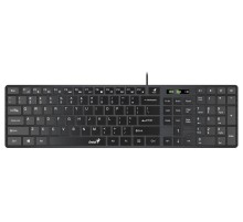 Клавиатура Genius SlimStar 126 Black USB (Only Laser) (Мятая упаковка)