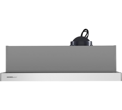 ВЫТЯЖКА HOMSair Flat 50 Inox/ встраиваемая, кнопочное управление, 2 скорости, 520 м3/ч, до 20 м2, 45 дБ, угольный фильтр CF110 - 1 шт, ШхВхД: 500х176х280 мм, нерж. сталь