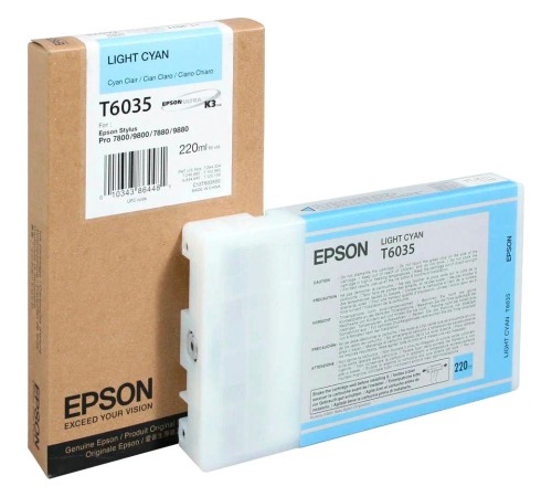 Картридж/ Epson I/C SP-7880/9880 220ml Light Cyan Картридж/ Epson I/C SP-7880/9880 220ml Light Cyan