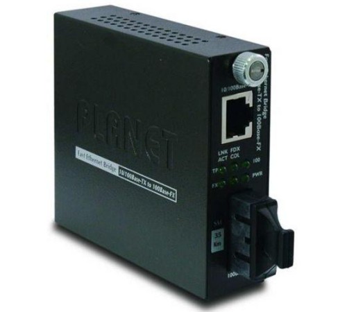 FST-802 медиа конвертер/ 10/100Base-TX to 100Base-FX (SC) Multi-mode Smart Media Converter