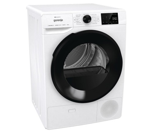 Сушильная машина Gorenje/ Сушильная машина Gorenje, конденсационная с тепловым насосом, 16 программ, цифровой дисплей, Wi-Fi управление, подсветка барабана, пауза, энергоэффективность А++, цувет белый Сушильная машина Gorenje/ Сушильная машина Gorenje, конденсационная с тепловым насосом, 16 программ, цифровой дисплей, Wi-Fi управление, подсветка барабана, пауза, энергоэффективность А++, цувет белый