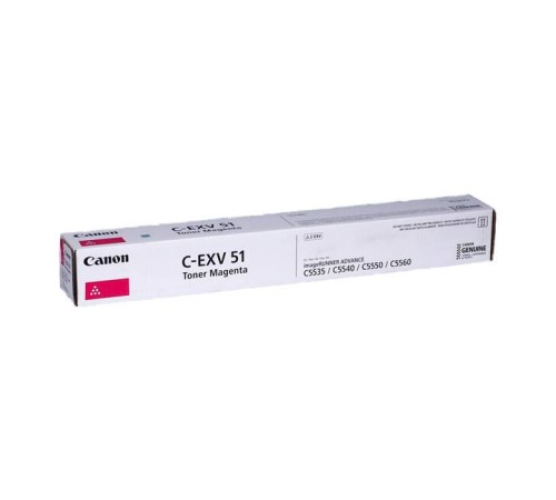 Тонер/ C-EXV 51 MAGENTA Тонер/ C-EXV 51 MAGENTA