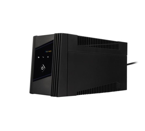 Источник бесперебойного питания SMARTWATT ИБП линейно-интерактивный, 850/500 ВА/Вт, напольный, LED индикация, Schuko CEE7/4 - 2 шт.